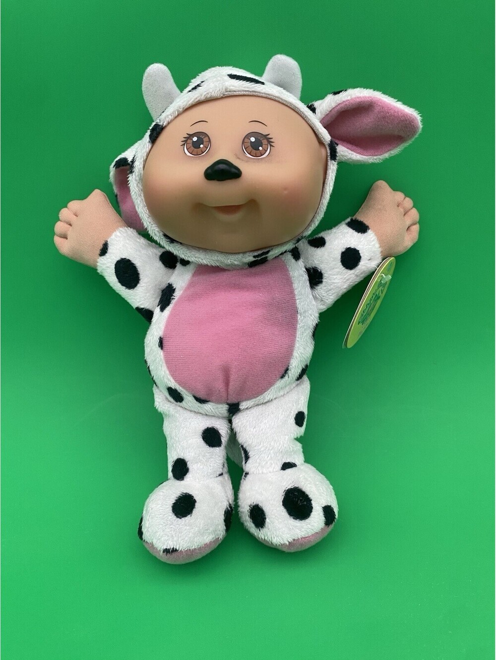 Cabbage Patch Kids Cuties Mignons 9" Clara Cow Plush Doll - 2011 Jakks Pacific